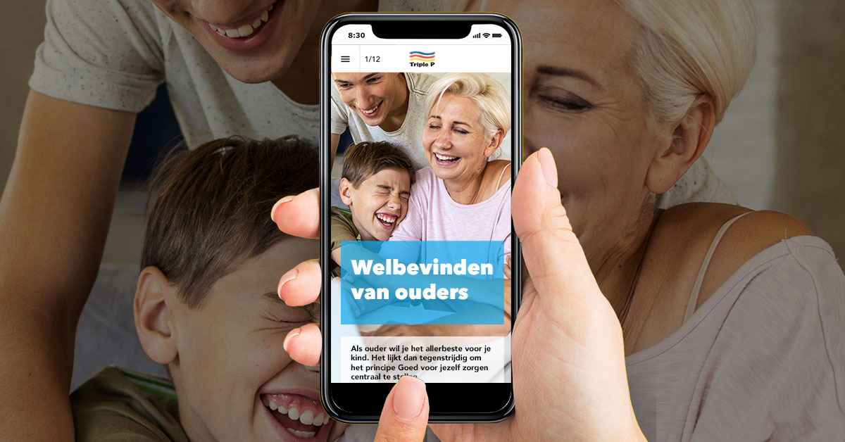 Online magazine ‘Zorg goed voor jezelf’ voor ouders