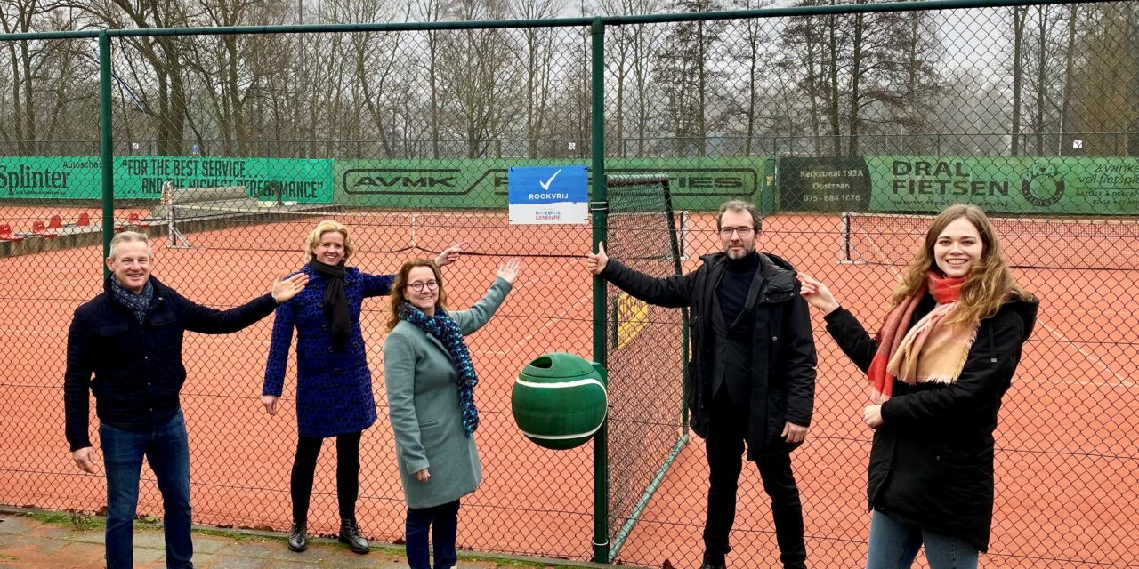 Tennisclub ‘t Twiske nu officieel rookvrij!