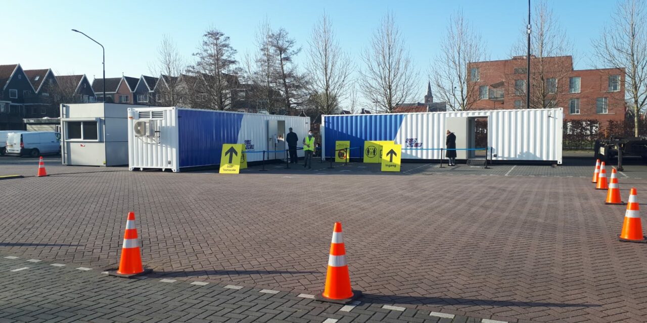 Testpunten Krommenie en Volendam sluiten in weekenden